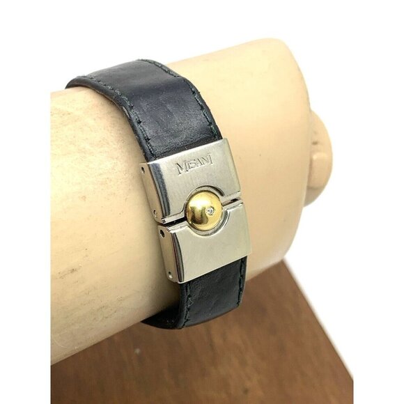 Misani Women's Watch Hermitage 2100 Swiss Quartz 20mm Petite Square Tank Leather - Picture 9 of 13